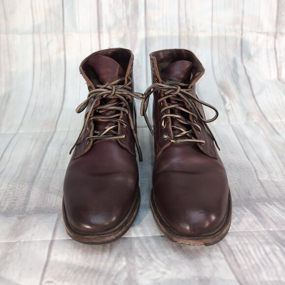 Viberg 2030 Service Boots Brown Leather – Size 8.5 - Picture 1 of 11